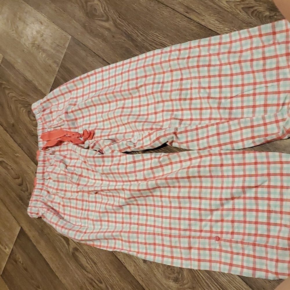 Plaid pj pants
